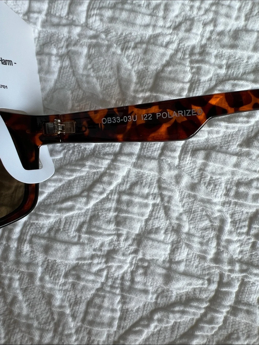 Zippo Angular Polarized Tortoiseshell Sunglasses - Brown Lenses